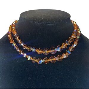 Vintage Laguna glass necklace